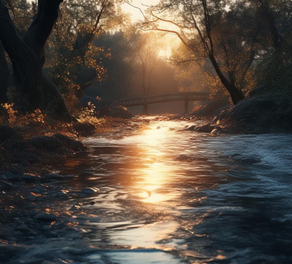 时光在暮色中悄然流逝